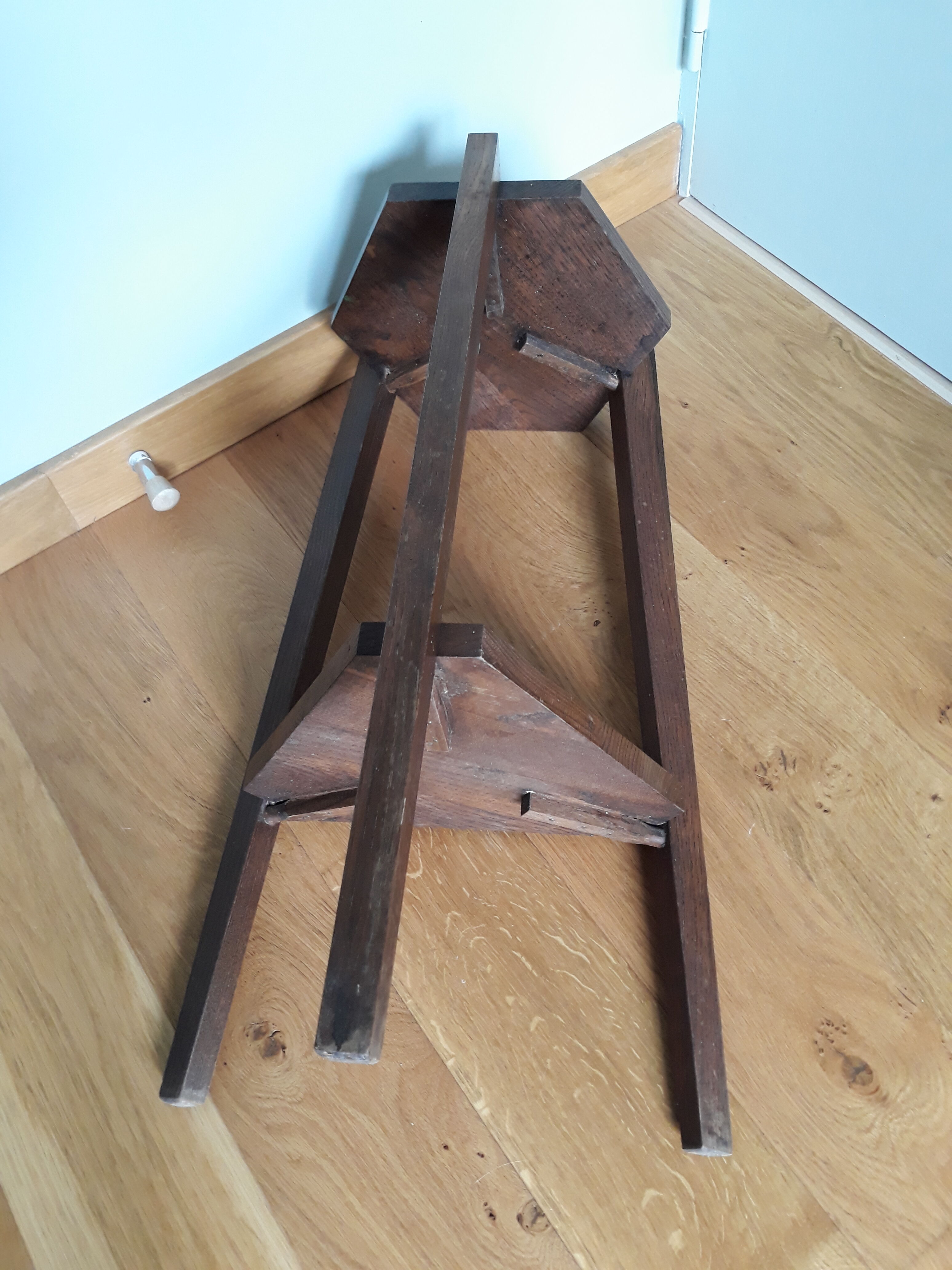 Tripod harness plant holder