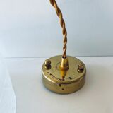 Vintage glass pendant light