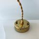 Vintage glass pendant light