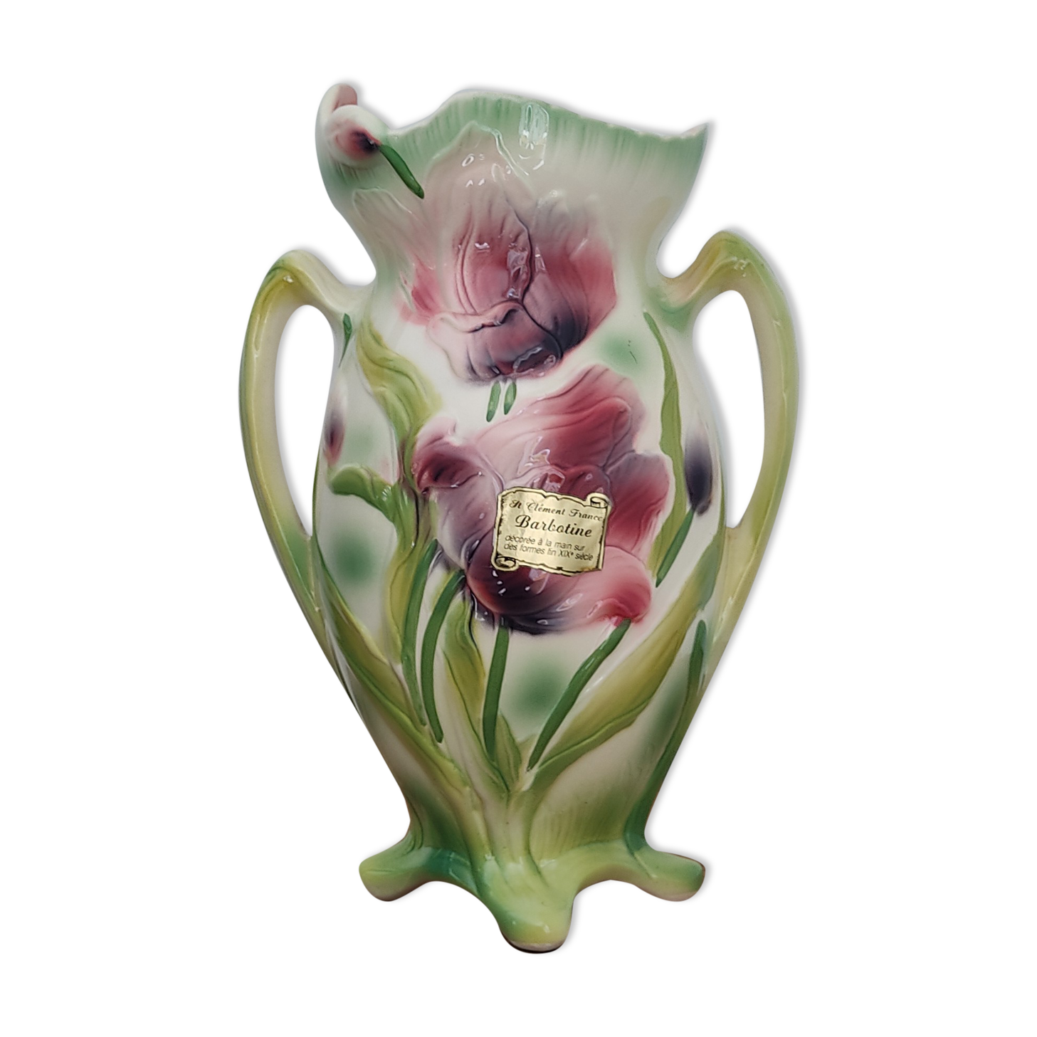 Vase Tulip Saint Clement in Slurry