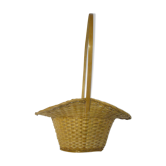 Corbeille à fruits ou cache-pot forme chapeau à grande anse