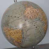 Globe terrestre Forest début XXème diam. 20 cm