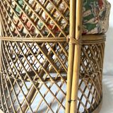 Vintage rattan armchair