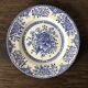 Set de 6 assiettes à dessert anglaises, en céramique ironstone, motifs fleurs