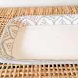 Small serving dish in Moroccan ceramic