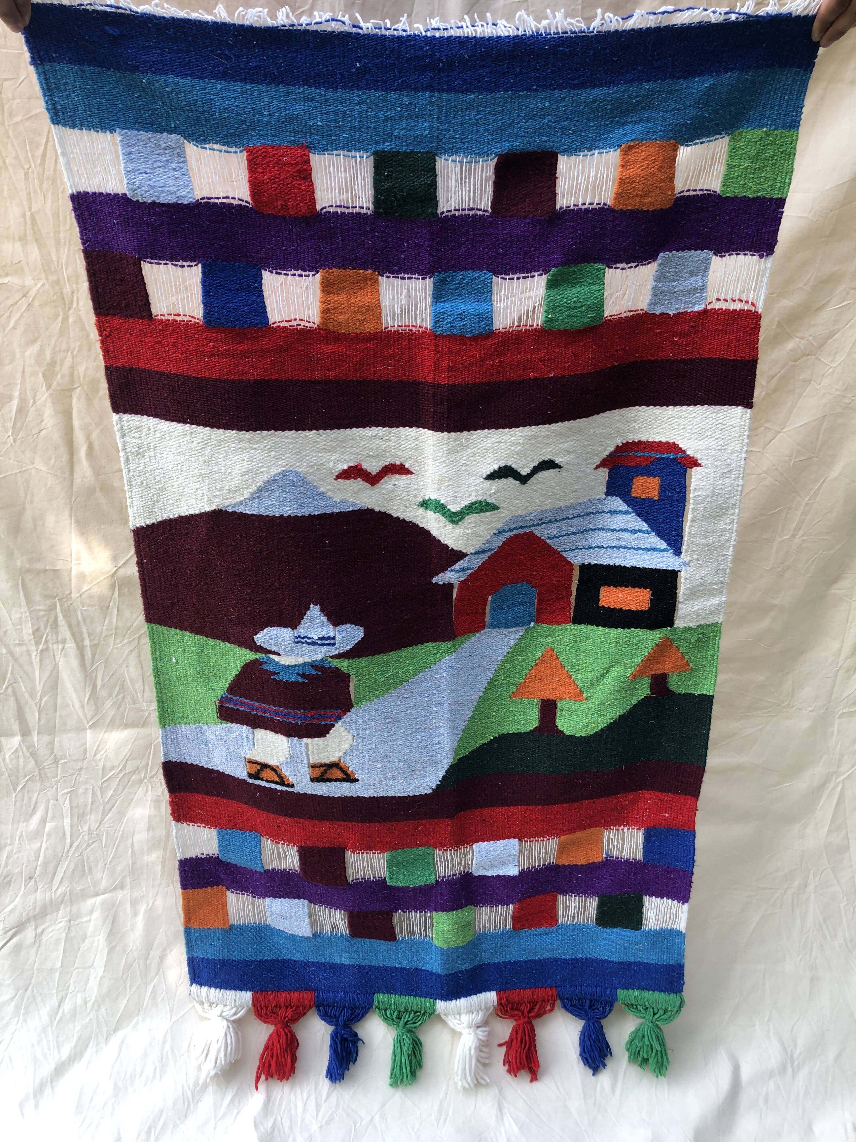 South American colored hanging 130x72.5