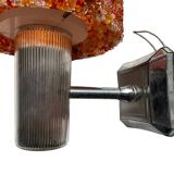Pair of plastic wall lights