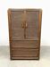 Cabinet en rotin vintage 'Nature bohème'