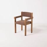 Chaise de salle à manger postmoderne / fauteuil par Wiesner Hager, Autriche, années 1980.