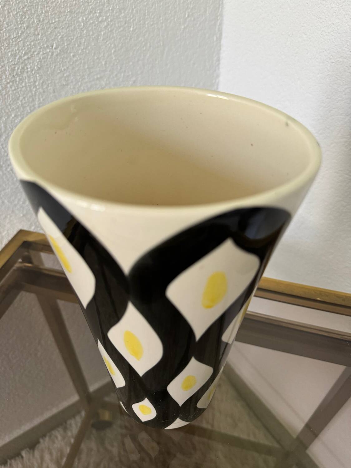 St Clément ceramic vase from the 50s