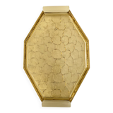 Art Deco glass moulded plateau