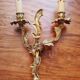 Pair of Louis XVI-style gilded bronze appliques
