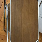 Vintage rolling dessert trolley