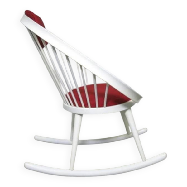 Fauteuil à bascule Circke par Yngve Ekstrom pour Suédois, 1960