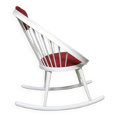 Fauteuil à bascule Circke par Yngve Ekstrom pour Suédois, 1960