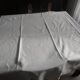 Old damask tablecloth 150x145cm + 6 napkins