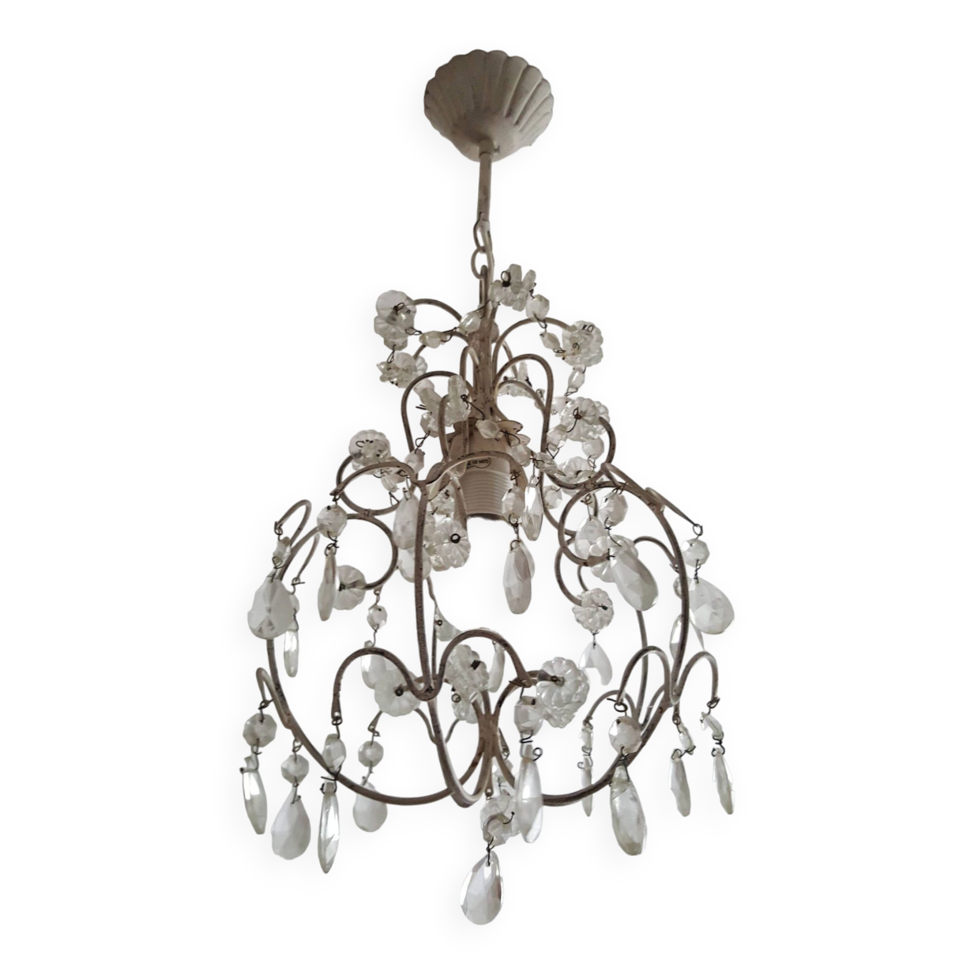 Small chandelier with tassels