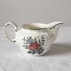 Vintage earthenware milk jug "Alt Strassburg" or "Vieux Strasbourg" by Villeroy & Boch