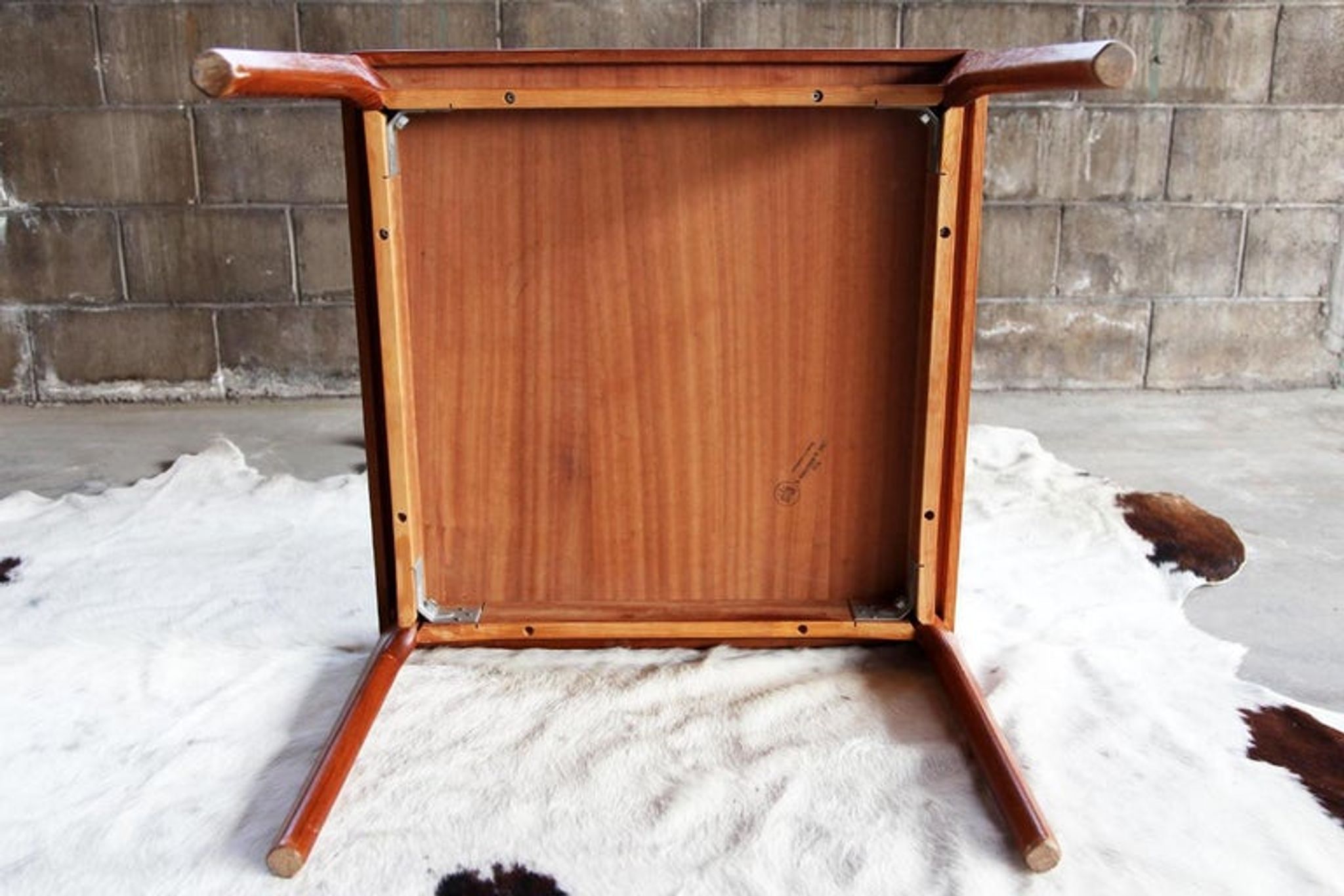 Table d'appoint Vejle Stole & Mobelfabrik en teck, Danemark, 1960s