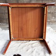 Table d'appoint Vejle Stole & Mobelfabrik en teck, Danemark, 1960s
