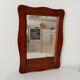 Antique wooden mirror with rustic touch 54*39 cm