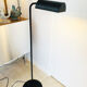 Lampadaire abo randers noir, 1980
