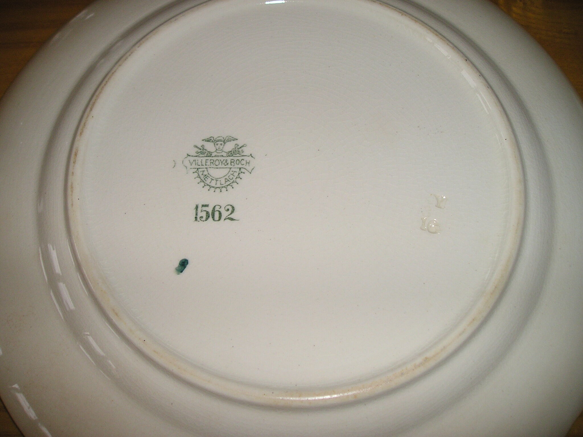 Service in faience for 6 people: 18 rooms Villeroy & Boch