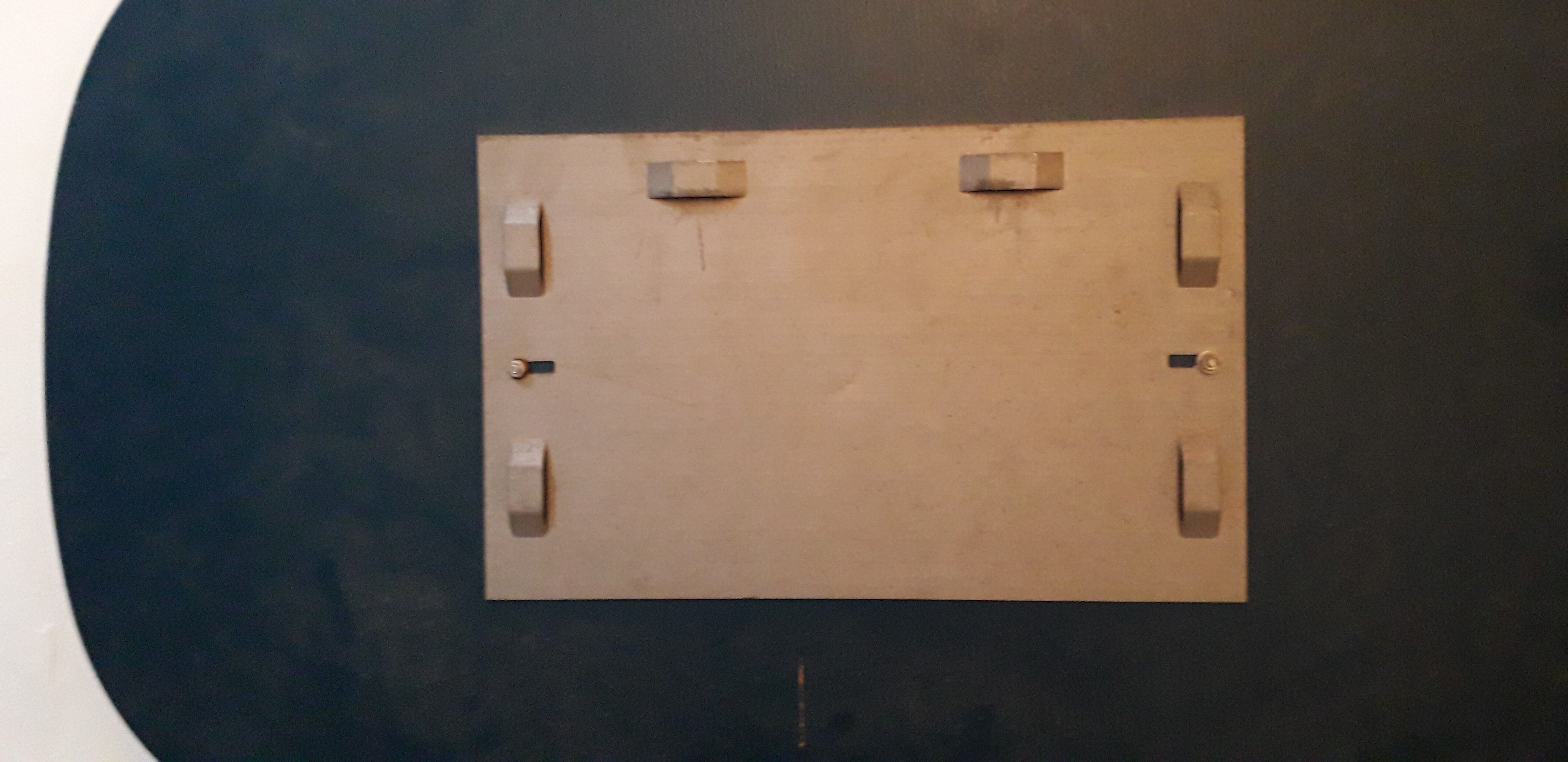 Mirror two-tone 70s - 51x71cm