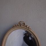 Mirror lacquered style Louis XVI 44x60cm