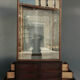 Important showcase Napoleon III bronze gold melting