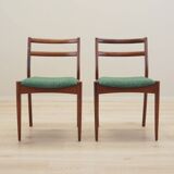 Set of two teak chairs, Danish design, 1970s, production: Denmark