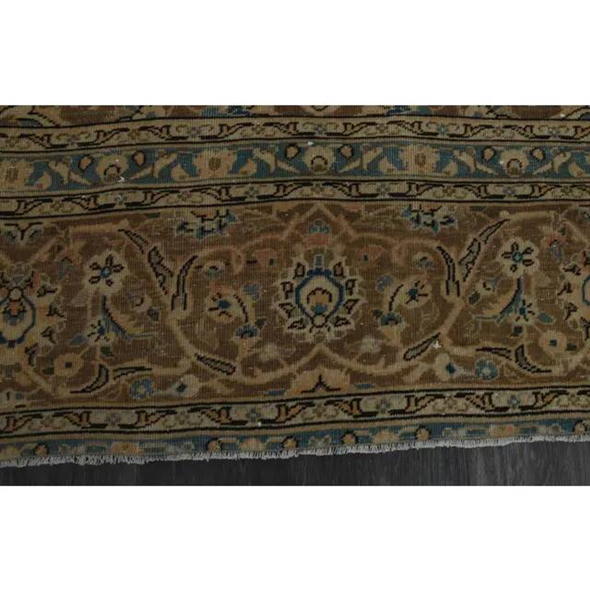 1970s Vintage Persian Handknotted Wool Orange Oversize Area Rug❤ 282x380