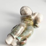 Stoneware Sconce with Boy Motif by Marianne Starck for Michael Andersen & Son