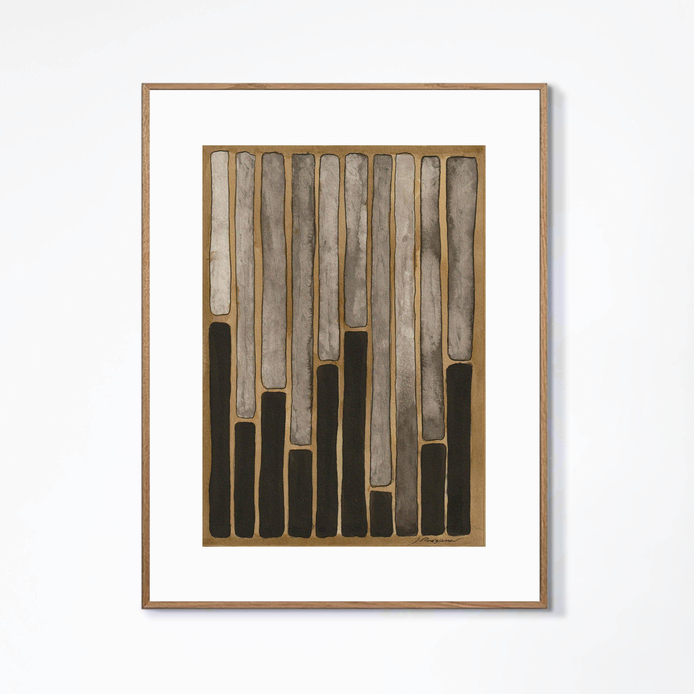 Dessin original de J. Rodgussar – Encres sur papier