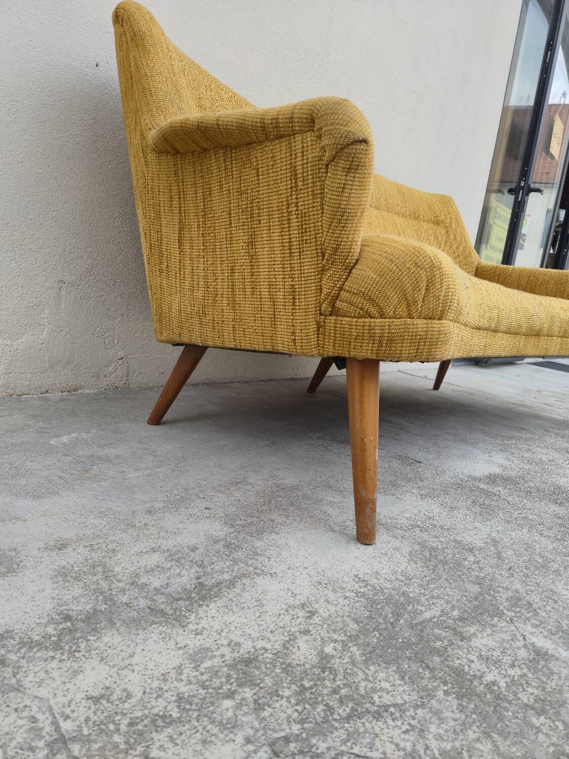 Vintage Danish Scandinavian style sofa 1950s