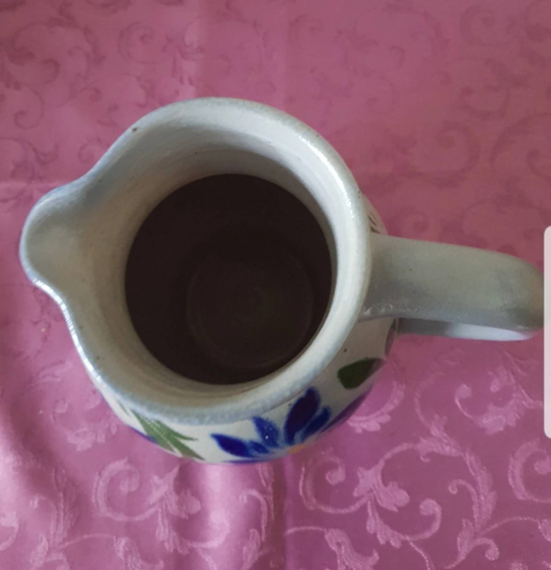 Old stoneware jug from Alsace