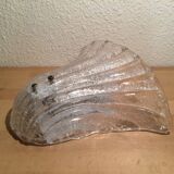 Murano glass shell wall lamp
