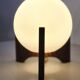 Raak Amsterdam Hokusai D-2022 table lamp in wenge & opal glass