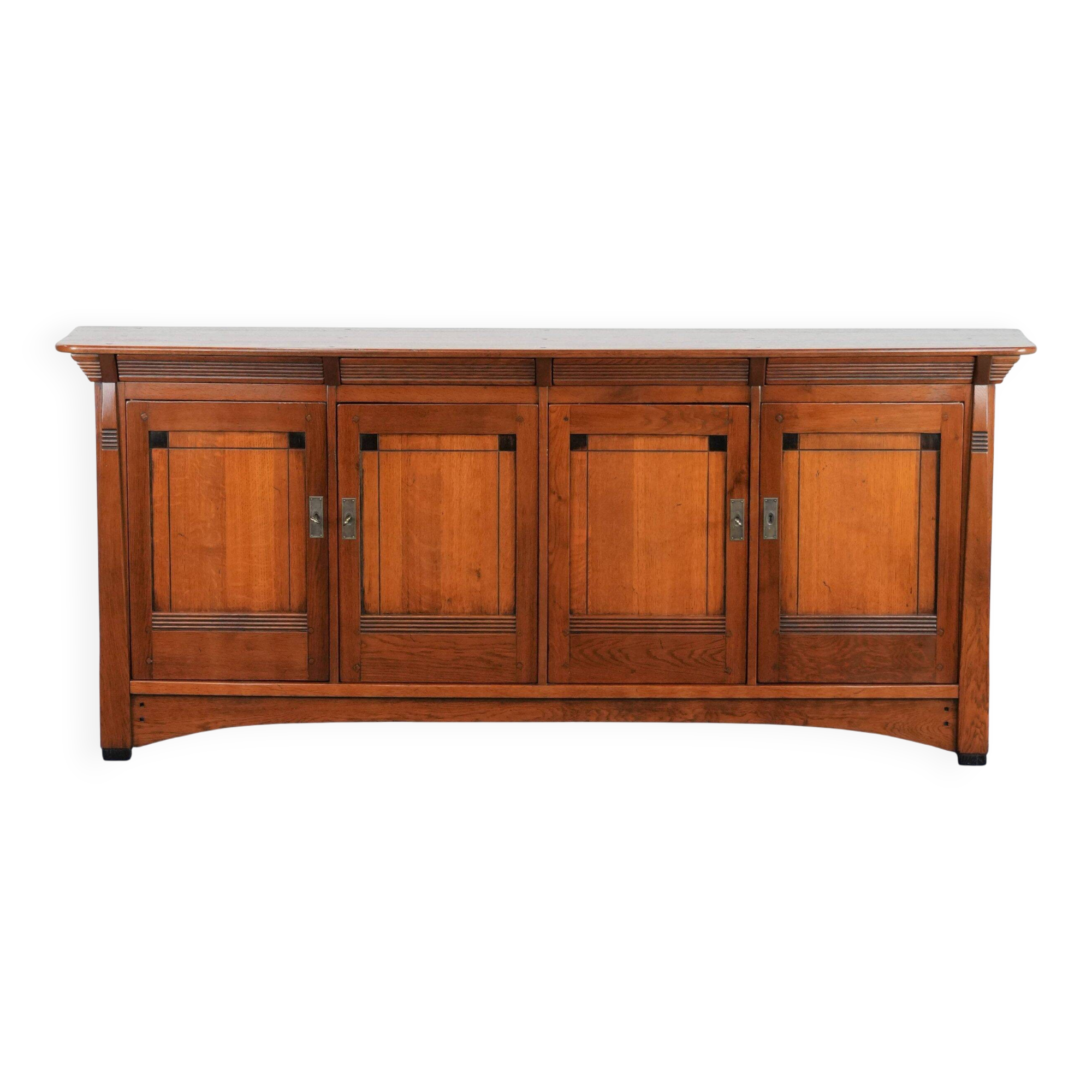 Beautiful, luxurious and large Art Nouveau design sideboard