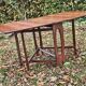 Table pliante Bendt Winge design scandinave 50-60 palissandre Kleppe
