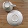 Cup and saucer retro decor