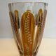 Vintage cut crystal vase