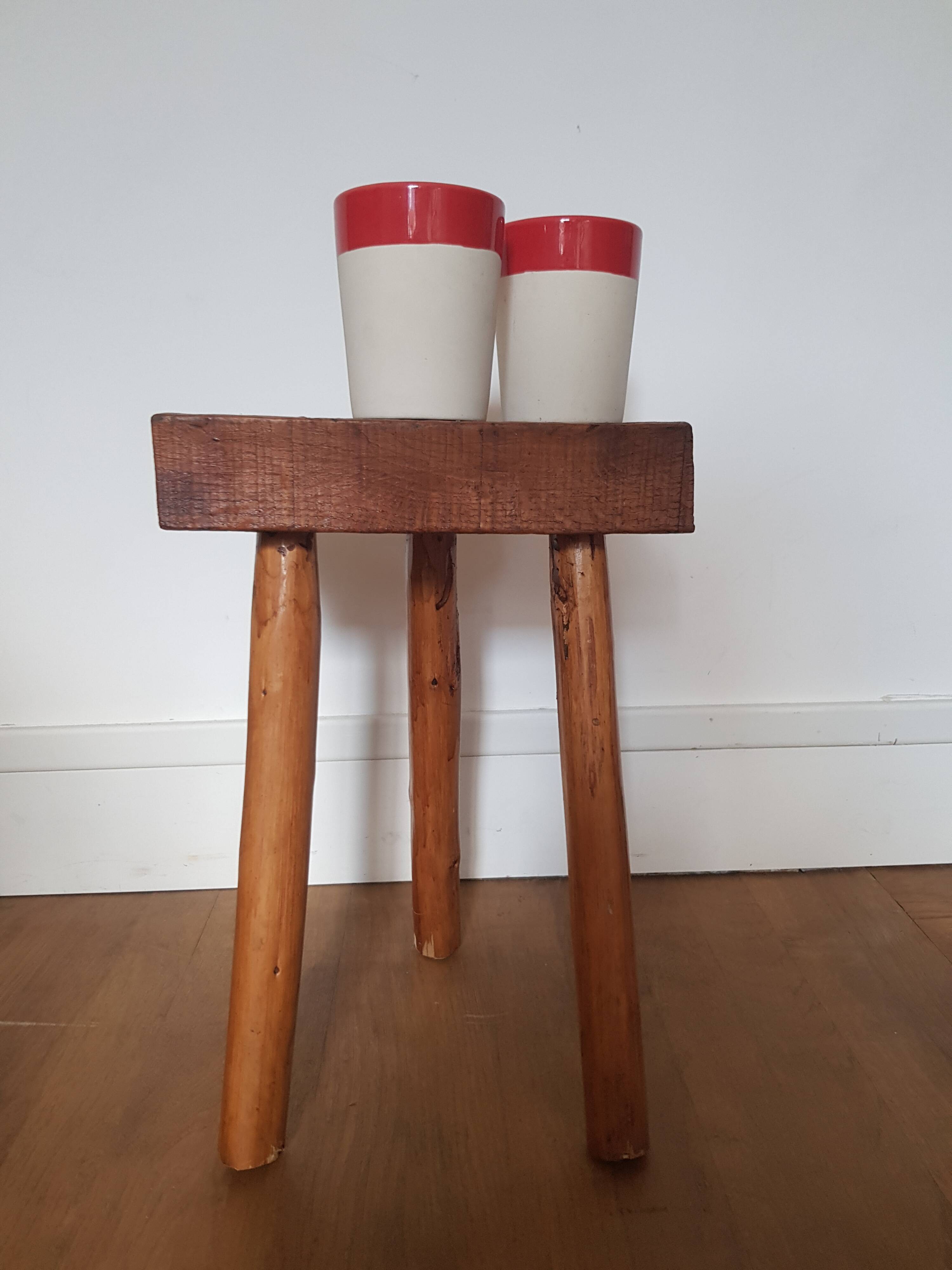 Brutalist Tripod Tambour
