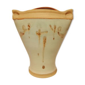 Vase poterie grès Michel