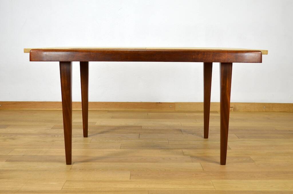 Two-tone dining table by Gustave Gautier, Eros Vintage Edition, 1950