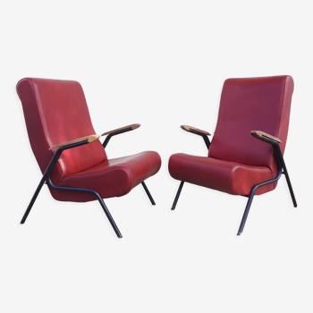 Pair armchairs from the 50s