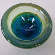 Maltese glass ashtray from Mdina, 1960s