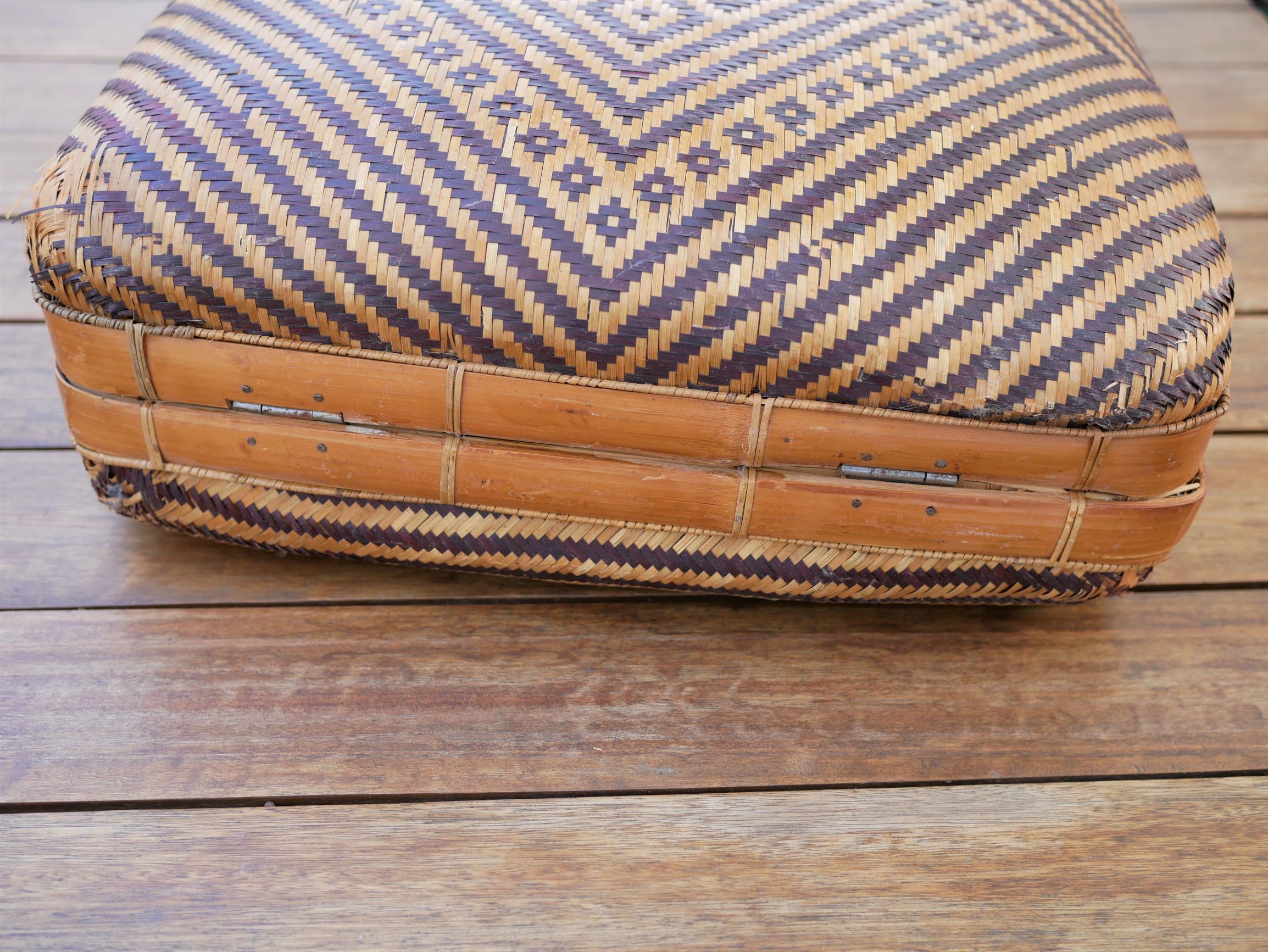 Vintage Wicker suitcase
