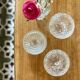 Set of 3 vintage glass candy jars