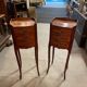 Pair of Louis XVI bedside in rosewood
